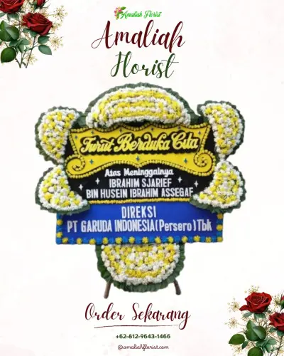Papan Bunga Duka di Sadeng